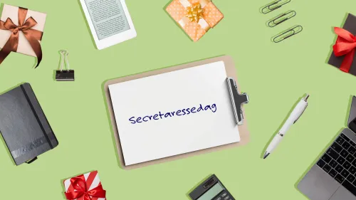 Alles over nationale secretaressedag
